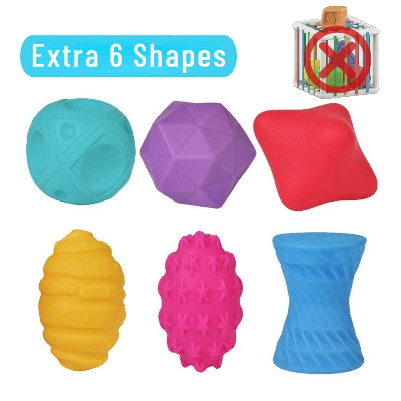Colorful Shape Blocks Sorting Game Baby Montessori Learning Educational Toys For Children Bebe Birth 0 12 Months Gift Juguetes - Click Fácil
