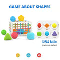 Colorful Shape Blocks Sorting Game Baby Montessori Learning Educational Toys For Children Bebe Birth 0 12 Months Gift Juguetes - Click Fácil